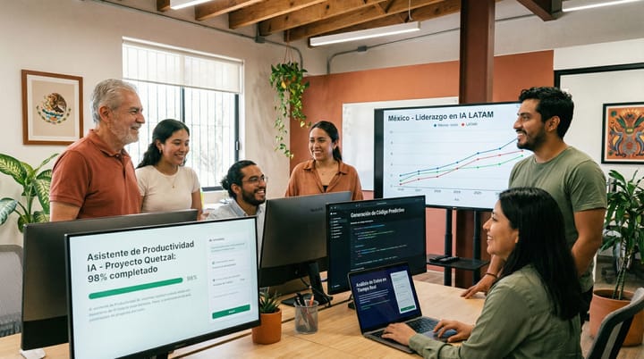 IA en México 2026: Liderazgo regional impulsado por talento y nearshoring