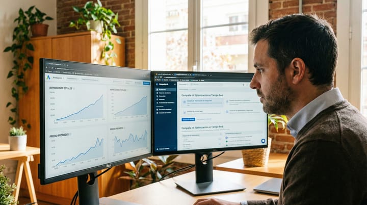 Publicidad en Meta con IA: Récord de impresiones y precios al alza