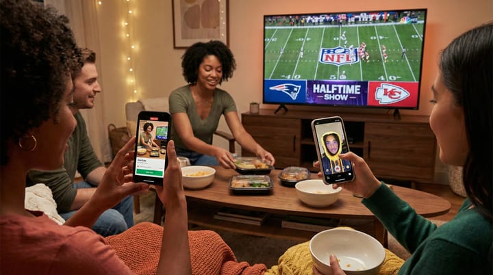 Uber Eats en el Super Bowl 2026: Estrategia de UGC e integración in-app