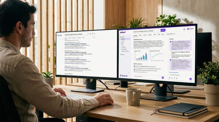 Yahoo Scout: Nuevo buscador con IA que desafía a Google