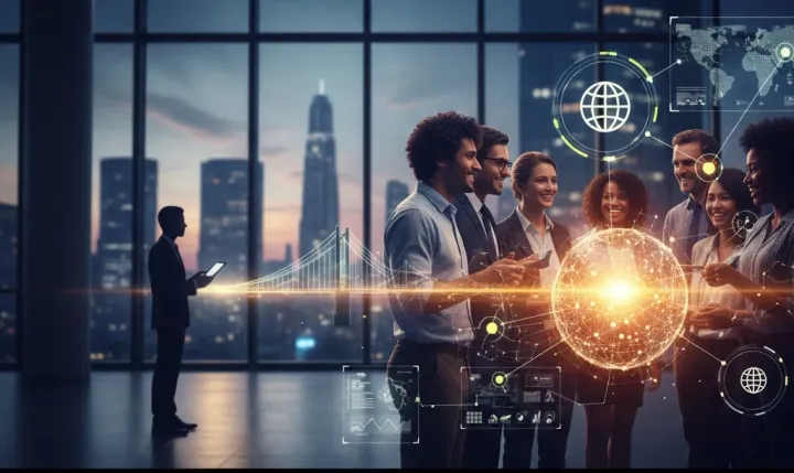 Familia Latina: El nuevo networking humano que está tomando fuerza en CDMX. Imagen: IA