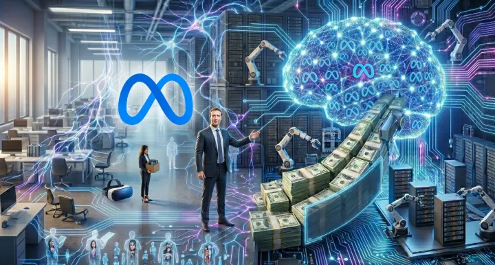 Meta recorta 10% de su plantilla global... para sustituirla por IA